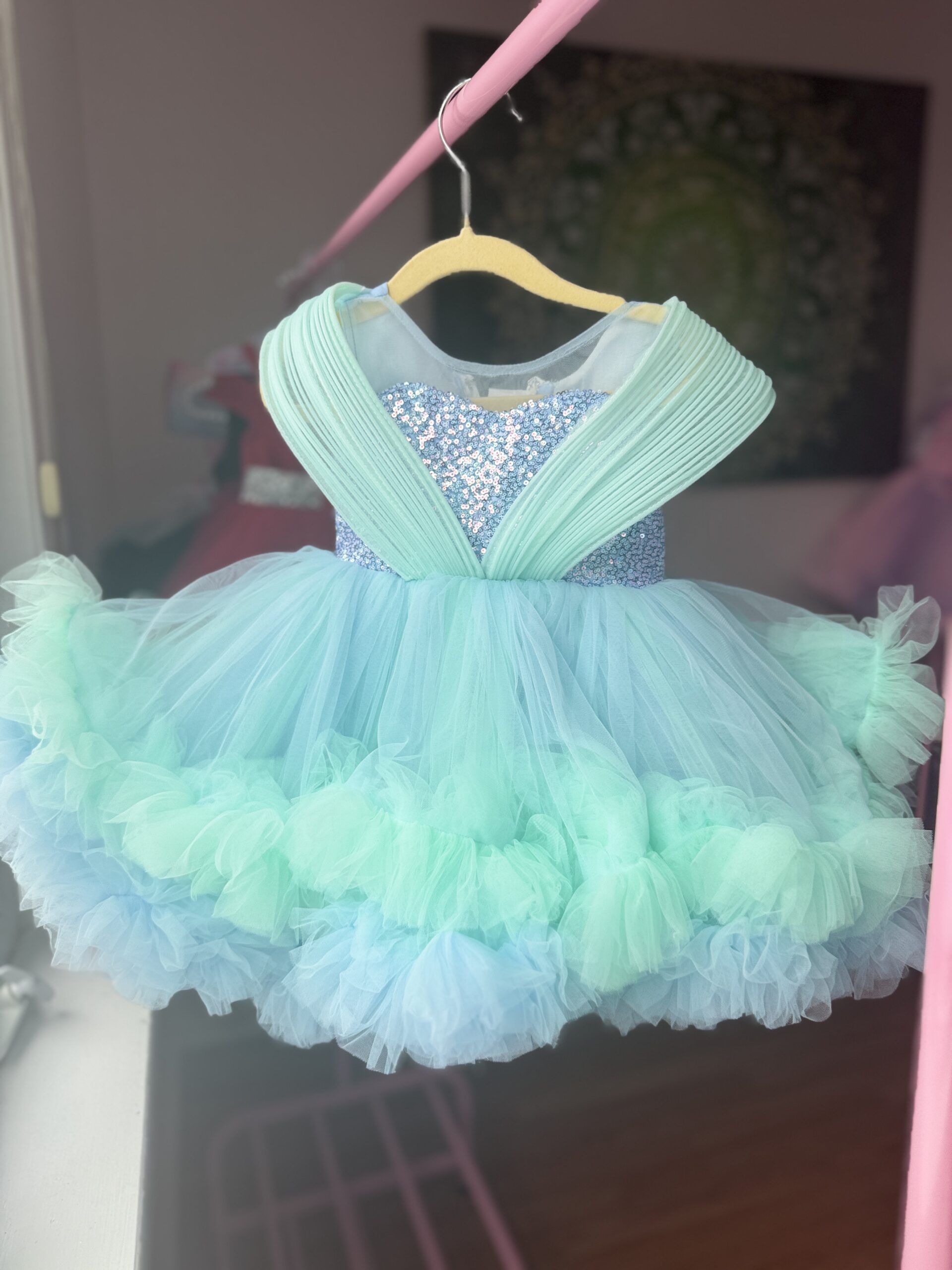 👑 Princess Tulle Party Dress